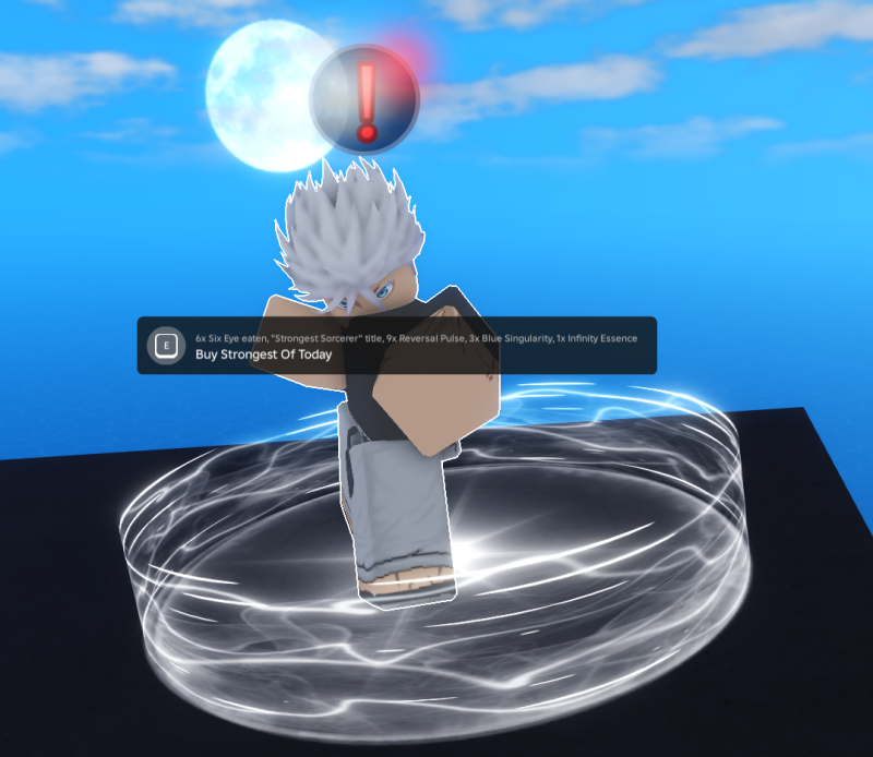 Set nguyên liệu gojo có skill F